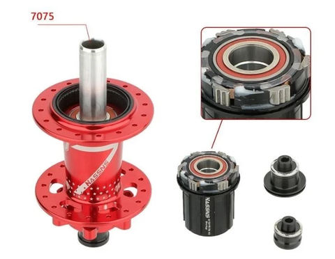 ĐÙM XE ĐẠP HASSNS BOOST 15x110 12x148 32 LỖ CỐI HG / XD / MS