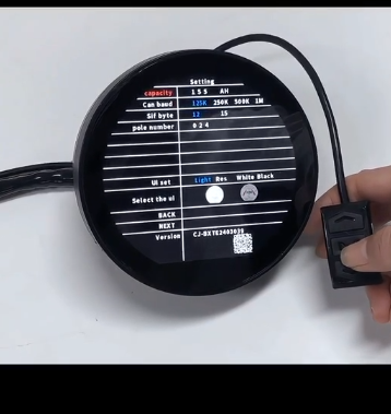 MÀN HÌNH LCD TRÒN XE ĐIỆN CHAOJIE