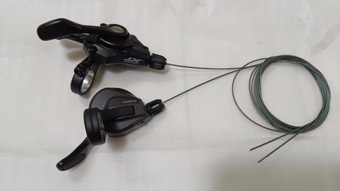 BỘ GROUPSET SHIMANO DEORE M8000 (2*12 SPEED, GIÒ DĨA, TAY BẤM, CÙI ĐỀ, SÊN , LÍP)