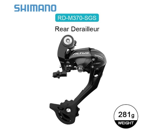 BỘ GROUSET ALTUS 9 SPEEDS (TAY BẤM, CÙI ĐỀ, LIP, SÊN)