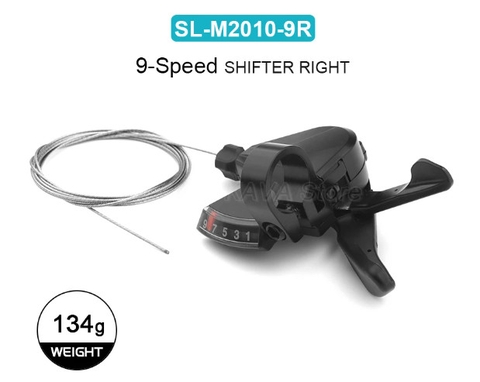 BỘ GROUSET ALTUS 9 SPEEDS (TAY BẤM, CÙI ĐỀ, LIP, SÊN)