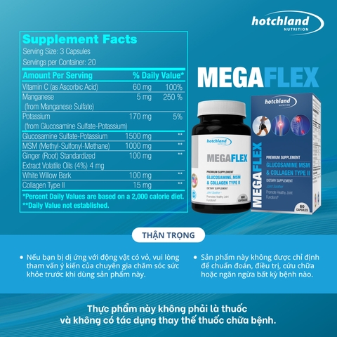 COMBO MEGAFLEX & MEGALIVER: KHỎE GAN VỮNG KHỚP