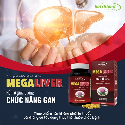 COMBO MEGAFLEX & MEGALIVER: KHỎE GAN VỮNG KHỚP