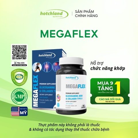 HOTCHLAND MEGAFLEX - VIÊN UỐNG HỖ TRỢ CHỨC NĂNG KHỚP