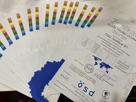 Đi du học nghề Đức với chứng chỉ B1 thiếu kỹ năng được không