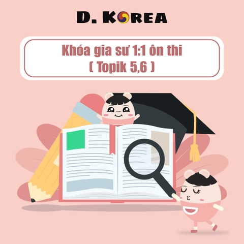 Gia sư 1:1 ôn thi Topik cấp 5, 6