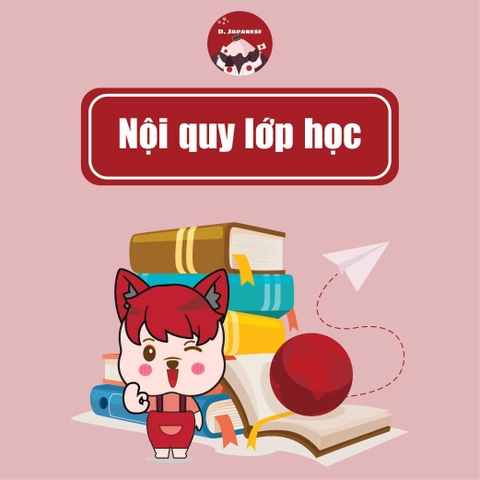Nội quy khóa học tiếng Nhật