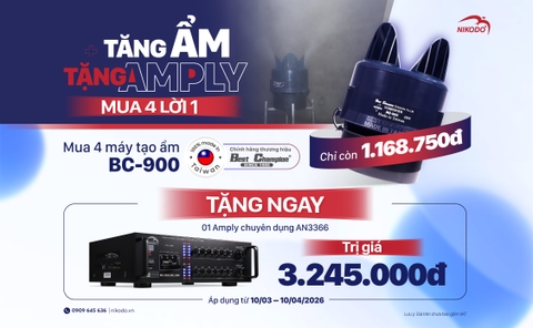 MÁY TẠO ẨM NHÀ YẾN BC-900 CHỈ CÒN 1.168.750Đ/MÁY – TẶNG NGAY AMPLY AN3366