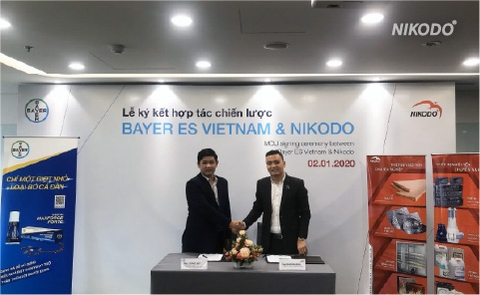 Lễ ký kết hợp tác giữa bayer es vietnam & nikodo