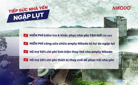 NIKODO TIẾP SỨC NHÀ YẾN NGẬP LỤT