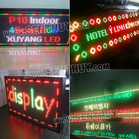 LED MA TRẬN 3 MÀU SÁNG LUNG LINH VÀ VÔ CÙNG ẤN TƯỢNG