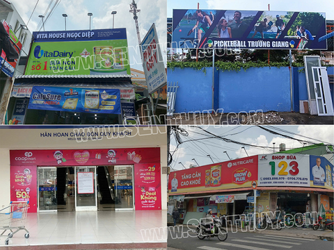 BIỂN BẠT QUẢNG CÁO HIFLEX KHUNG SẮT GIÁ RẺ, BỀN, ĐẸP