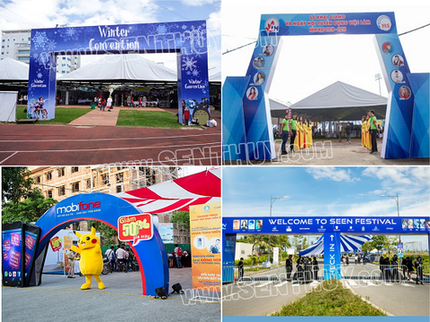 CỔNG CHÀO SỰ KIỆN, EVENT BẰNG BIỂN BẠT CỰC ĐẸP BỀN