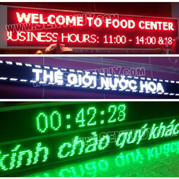 BIỂN LED MA TRẬN 1 MÀU ẤN TƯỢNG, CỰC ĐẸP VÀ THU HÚT