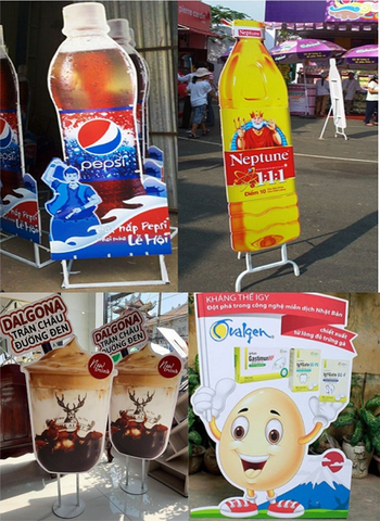 STANDEE MÔ HÌNH 3D FORMEX CỰC ĐẸP, BẮT MẮT, THU HÚT