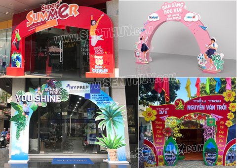 CỔNG CHÀO FORMEX ĐẸP, ĐỘC LẠ, THU HÚT MỌI ÁNH NHÌN