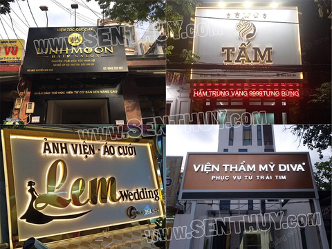 CHỮ INOX GẮN NỀN BIỂN ỐP ALU SANG TRỌNG, SIÊU ĐẸP