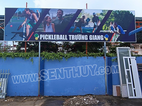 BIỂN BẠT QUẢNG CÁO HIFLEX KHUNG SẮT GIÁ RẺ, BỀN, ĐẸP