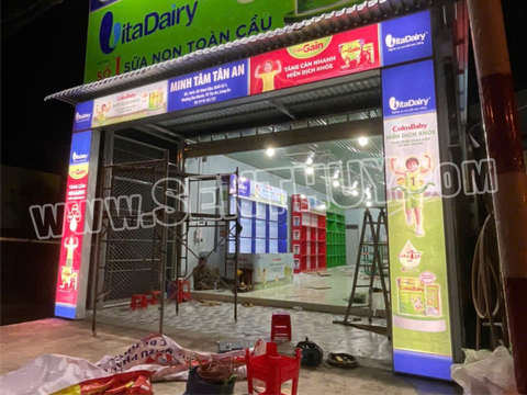 BIỂN BẠT 3M HỘP ĐÈN SANG TRỌNG, ĐẲNG CẤP, CỰC BỀN