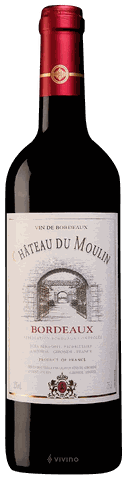CHÂTEAU DU MOULIN,Cabernet Sauvignon, Malbec, Cabernet Franc