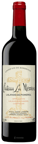 CHÂTEAU LA MISSION, LALANDE DE POMEROL,Merlot, Cabernet Franc