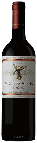 MONTES ALPHA MERLOT,Merlot, Carmenere