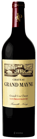 CHÂTEAU GRAND MAYNE, Merlot, Cabernet Franc  2010