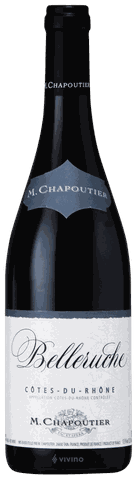 M.CHAPOUTIER 'BELLERUCHE' CÔTES DU RHONE , Grenache - Syrah