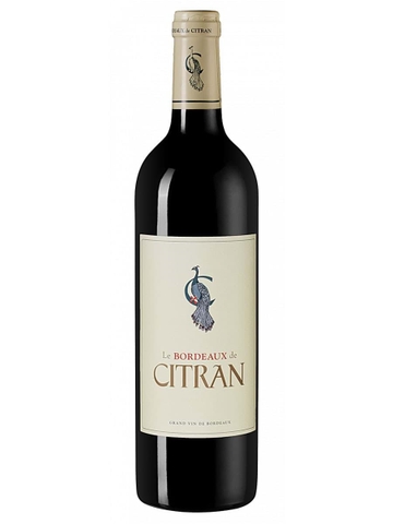 LE BORDEAUX DE CITRAN ROUGE, Merlot – Cabernet Sauvignon