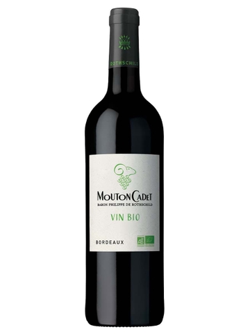 BARON PHILIPPE DE ROTHSCHILD MOUTON CADET BORDEAUX ORGANIC, Merlot - Cab Sauvignon - Cab Franc