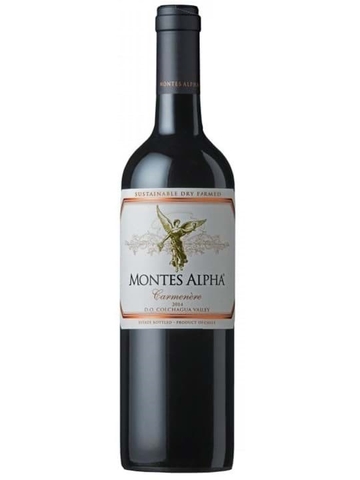 MONTES ALPHA CARMENERE,Carmenère, Cabernet Sauvignon