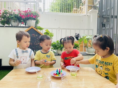 Thí nghiệm: Hiệu ứng Loang Màu