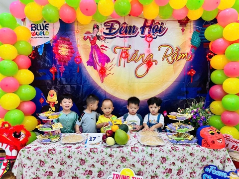 Đêm hội Trăng Rằm Mầm Non Trái Đất Xanh - Cơ sở 1 - Lê Thị Chợ Quận 7