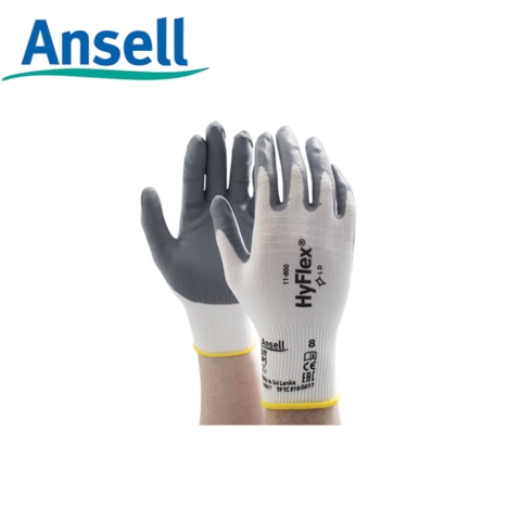 Combo găng tay đa dụng thoáng khí Ansell HyFlex 11-800 chống dầu găng tay bảo hộ lao động Ansell Hyflex - Chính Hãng