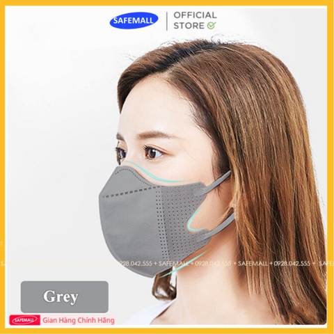 [RẺ VÔ ĐỊCH] Thùng 200 / 100 Chiếc Khẩu Trang 5D Mask 3 Lớp Kháng Khuẩn Chính Hãng - SAFEMALL Official