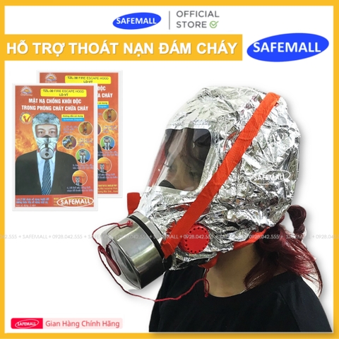 [HOT] Combo Bình Chữa Cháy Và Mặt Nạ PCCC Cứu Hỏa Có Tem Kiểm Định VINFIRE, Date 5 Năm - SAFEMALL Chính Hãng