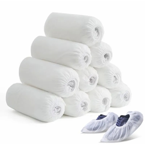 Sỉ 200 Đôi Bọc Giày Vải Không Dệt - Phòng Sạch Chống Tĩnh Điện ESD, Bao Bọc Giày Xanh Cao Cấp - SAFEMALL Chính Hãng