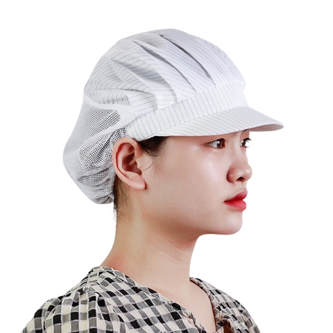 Bán Sỉ Mũ Vải Phòng Sạch Chống Tĩnh Điện Bảo Hộ Lao Động Nam Nữ, ESD Thoáng Khí - SAFEMALL Chính Hãng