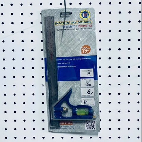 Thước góc thuỷ C-MART D0016-12 dài 300mm