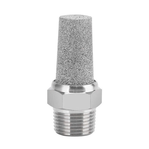 GIẢM THANH KHÍ NÉN INOX 304 ĐẦU CAO