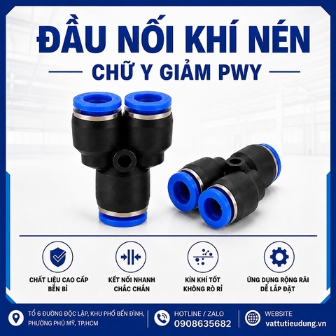 ĐẦU NỐI CHỮ Y GIẢM PWY