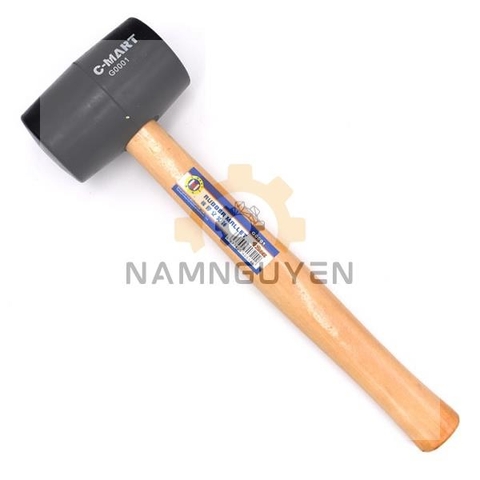 Búa cao su cán gỗ C-Mart G0001