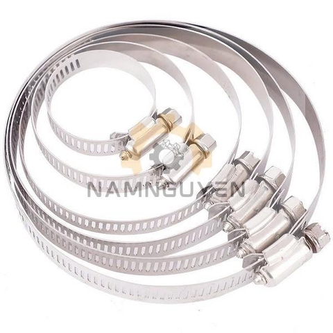 Cổ Dê Inox 304 – Đai Xiết Inox, Đai Xiết Ống