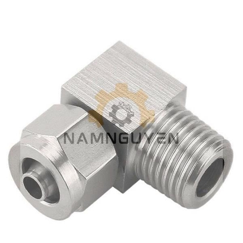 CO NỐI THÉP KHÔNG RỈ 304 – 1 ĐẦU SIẾT ỐNG VÀ 1 ĐẦU REN NGOÀI