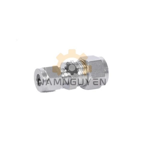 Đầu Nối Giảm 2 Đầu Siết Ống Inox 304