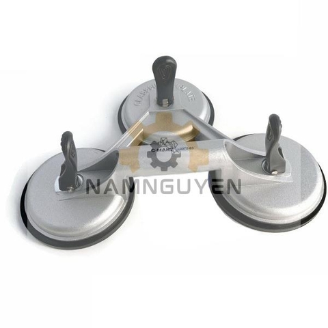 Tay hít kính - gạch 3 chấu C-Mart L0072-3 (150kg)