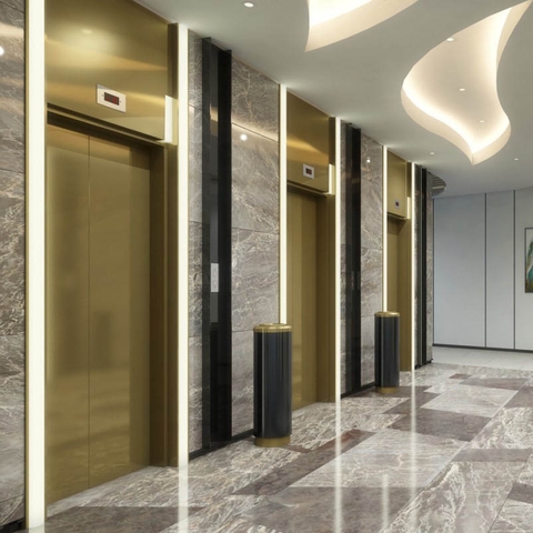 Thang máy tải khách mẫu 6