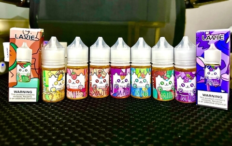 Giới thiệu và đánh giá chai tinh dầu Lavie Milk Saltnic (30ml / 50mg)