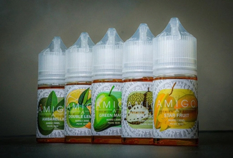 Review chi tiết chai tinh dầu Amigo By Nowhere Saltnic 30ml (40mg / 60mg)