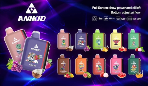 Review chi tiết pod 1 lần Anikid 20000 Hơi (50mg)